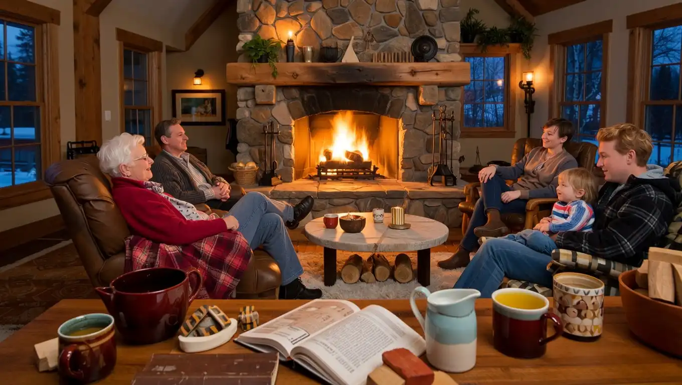 fireplace-gathering